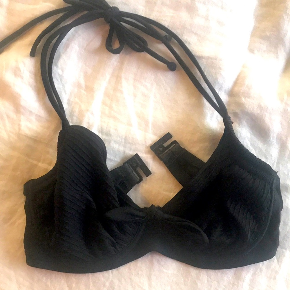 Pour Moi Halter Bow Swim Top 32DD